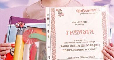 Национален конкурс „Защо искам да се върна присъствено в клас?“
